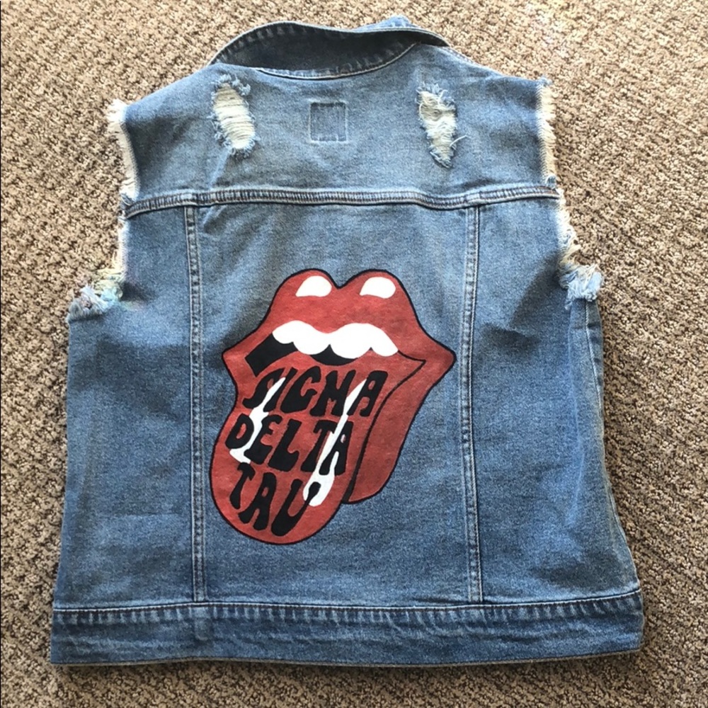 Sigma Delts Tau SDT vest